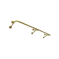 Wall-Mounted Garment Display Rack for Retail Stores, Clothing Hanging Rod