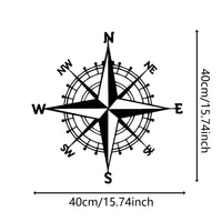Nautical Compass Wall Decor Metal Art Hanging Ornament