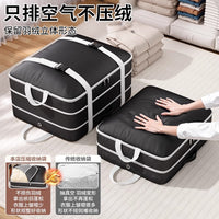 Large Capacity Quilt Storage Bag for Moving, Travel, and Clothing Organization