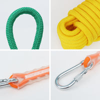 Nylon Climbing Rope, Rappelling, Floating, Rescue, and Traction Safety Rope for Mountaineering
