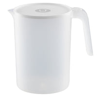 Large Capacity Plastic Cold Water Pitcher for Refrigerator, Juice, and Iced Tea - Customizable Logo