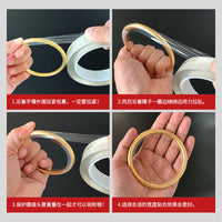 PVC Jewelry Static Protective Film for Necklaces Gold Silver Ornaments Luxury Packaging