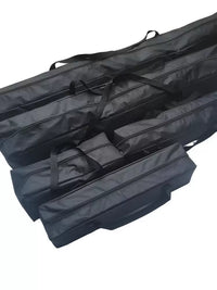 Canvas Large Capacity Tool Bag Outdoor Tent Pole Storage Carry Bag