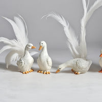 Mini Duck Figurines for Garden, Planter, Fish Tank, and Micro Landscape Decor