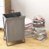 Foldable Laundry Hamper with Lid for Clothes Storage