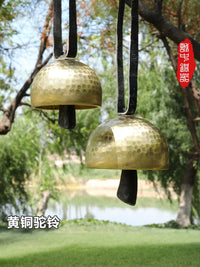Handmade Brass Camel Bell Wind Chime for Garden and Home Decor