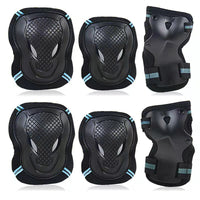 Skateboard Protective Gear Set with Helmet for Adults and Kids - Cycling, Scooter, and Balance Bike Safety Pads