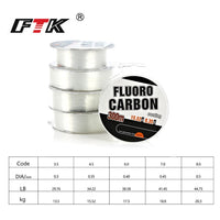 FTK 300m Nylon Fishing Line Carbon Fiber Imitation Lure Sea Fishing Main Line