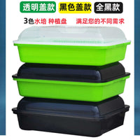 Seed Sprouting Tray with Lid - Hydroponic Bean Sprout and Seedling Germination Kit