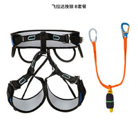 Haoxin Half Body Climbing Harness for Outdoor Rock Climbing and Rappelling
