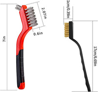 6-Piece Wire Brush Set for Rust Removal and Cleaning