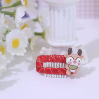 Handmade Christmas Pet Hair Clips for Small Dogs