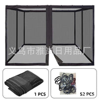 Gazebo Mosquito Netting for Outdoor Patios and Gardens, Insect Screen for Canopies and BBQ Shelters