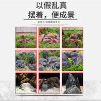 Large Artificial Rock Garden Landscape Ornament for Indoor/Outdoor Decor