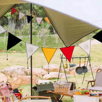 Wedding Room Decoration Colorful Pennant with Bells Triangle Flag Garland Party Birthday Kids Room Layout Small Size