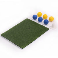 Golf Hitting Mat Thickened Non-Slip Base Indoor Outdoor Mini Swing Practice Pad Gol Swing Trainer