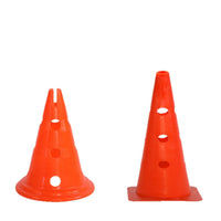 Soccer Training Cones and Poles Set - Agility Obstacle Markers for Football Drills, Durable & Practical