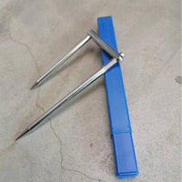Winter Fishing Umbrella Ground Insert Stand, Metal Fishing Rod Holder Accessory