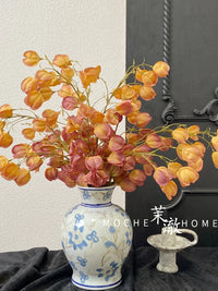Moche Faux Silk Floss Flower Branches for Autumn Home Decor