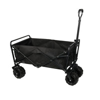 7-inch Off-Road Wheel Outdoor Camping Cart with All-Terrain Wheels and Canopy
