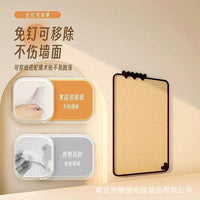 Heart Felt Board Photo Wall Display Board, Kindergarten Bulletin Board, Nail-Free Self-Adhesive Culture Wall