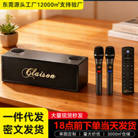 New KTV Home Karaoke System All-in-One Multimedia Desktop Smart Song Ordering Machine Bluetooth Speaker