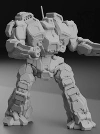Sci-Fi Mecha Warrior Miniatures for Tabletop Wargames