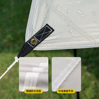 Outdoor Camping Tarp Tent Sunshade UV Protection Portable Canopy