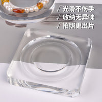 Clear Acrylic Beading Design Tray for Jewelry Making and Display