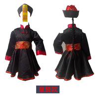 Kids & Adult Zombie Costume Set for Halloween Role Play and Stage Performance