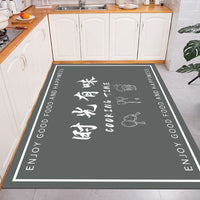 Diatomaceous Earth Kitchen Mat Non-Slip Absorbent Quick Dry Bathroom Rug