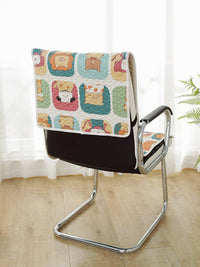 All-Season Office Chair Cushion with Backrest Support for Prolonged Sitting
