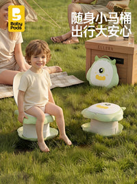 Babypods Foldable Travel Potty for Kids, Portable Urinal for Toddlers, Car Toilet for Outdoor Use