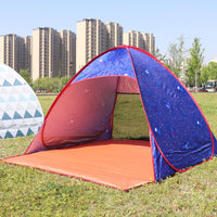 Automatic Pop-Up Camping Tent for Beach and Outdoor Sun Protection