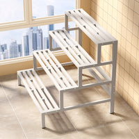 Multi-Tier Metal Plant Stand for Indoor Outdoor Balcony Garden