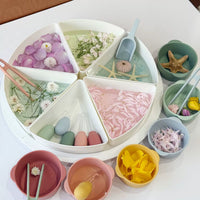 Kids Montessori Silicone Tweezer Set for Early Education and Hand-Eye Coordination