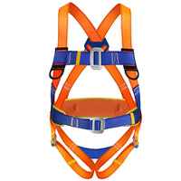 Anhui European Style Full Body Safety Harness with Lanyard for Fall Protection