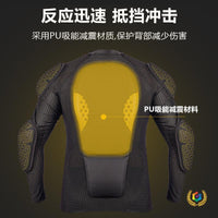 Skiing Protective Gear Set for Snowboarding and Skiing, Inner Wear Knee Elbow Hip Pads for Men and Women
