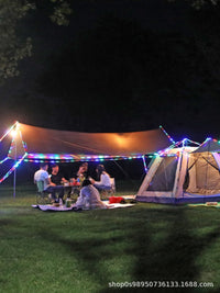 Outdoor Camping Tarp Shelter Sunshade with UV Protection and Waterproof Coating