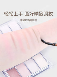 3000 Feathers Eyeshadow Brush Set for Detailed Eye Makeup, Blending, Laying Color, Lower Lash Line, and Eyeliner
