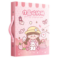 Kabaxiong A3 Kids Art Portfolio & Certificate Organizer with Refill Pages