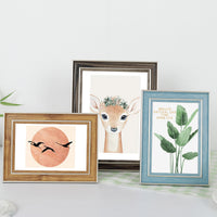 Vintage Photo Frame for Tabletop or Wall Mounting, 6-10 inch and A4, for Photos and Certificates