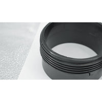 HDPE Siphonic Roof Drain Pipe Fitting for Rainwater Drainage, Black