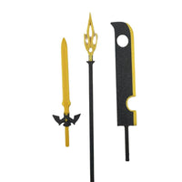 Action Figure Accessories Set with Magnetic Weapons, Wings, and Display Stand