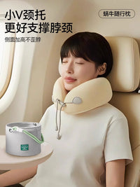 Jueqingsong U-Shaped Travel Neck Pillow for Airplane and Car