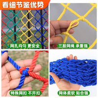Safety Net for Stairs, Balconies, Playgrounds, and Bridges - Multi-functional Protective Rope Net