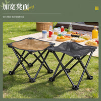 Breathable Mesh Folding Stool for Outdoor Fishing Camping Queuing Portable Lightweight Quick-Dry Easy Storage