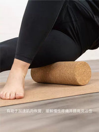 Myga Cork Yoga Foam Roller for Muscle Relaxation and Massage