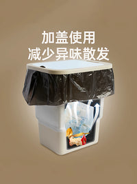 Foldable Car Trash Can with Lid - Portable Multi-functional Vehicle Organizer for Travel & Camping