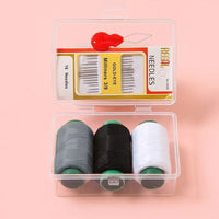 Portable Mini Sewing Kit with Thread, Needles, and Tools for Home, Dorm, and Travel